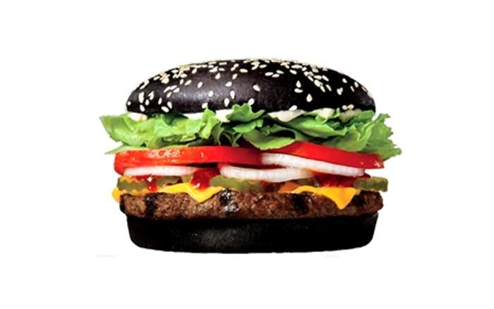 Чёрный бургер
