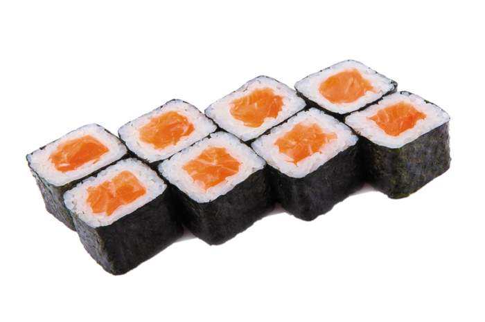 Ролл с лососем