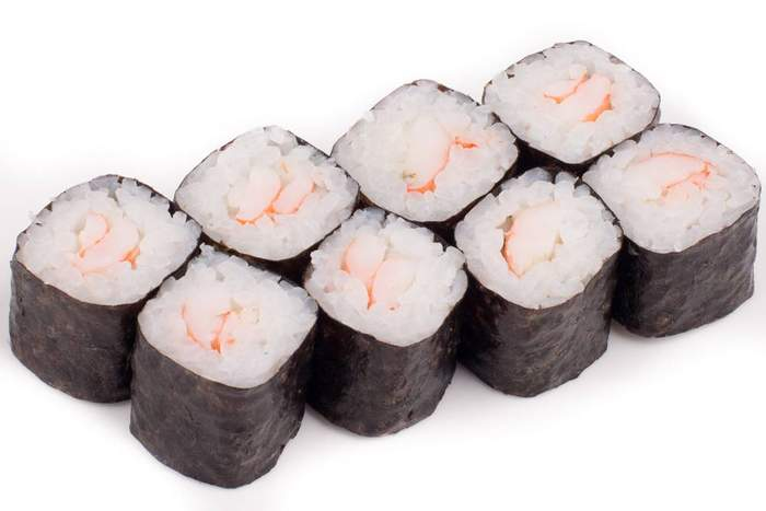 Ролл с креветкой