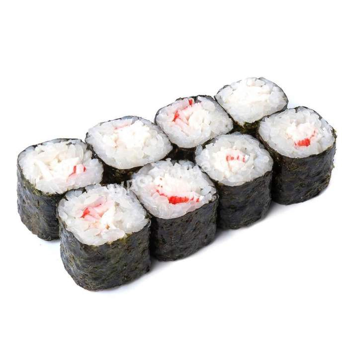 Ролл с крабом