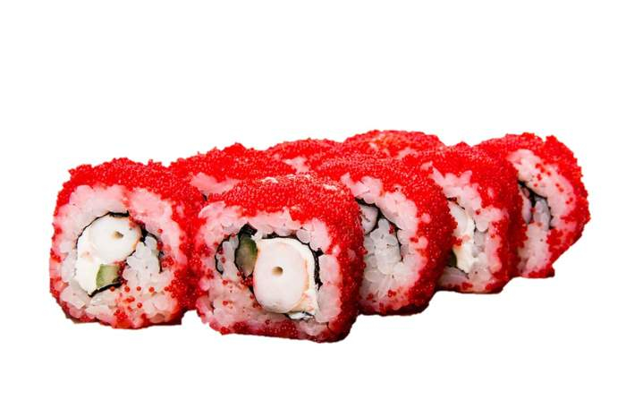 Ролл Калифорния с креветкой