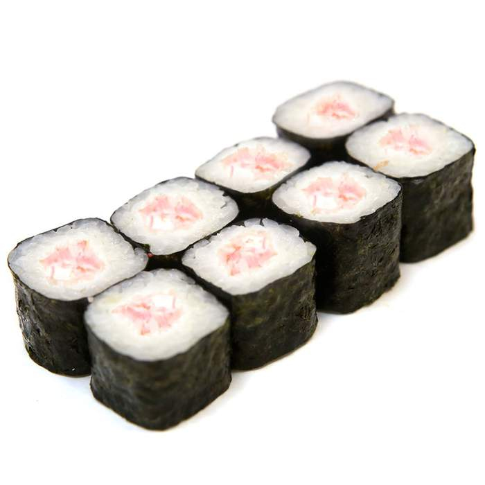 Ролл с сыром и креветкой